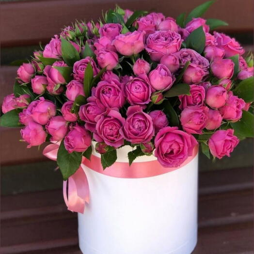 Цветы в коробке мистик