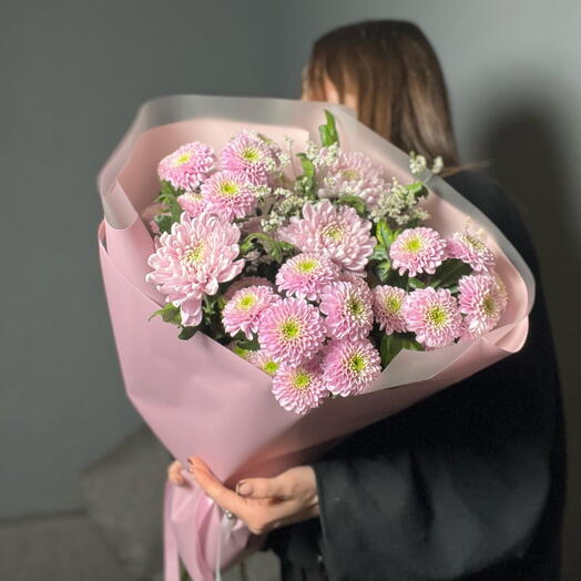 Букет нежных хризантем🌸