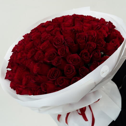 Метровые голландские розы