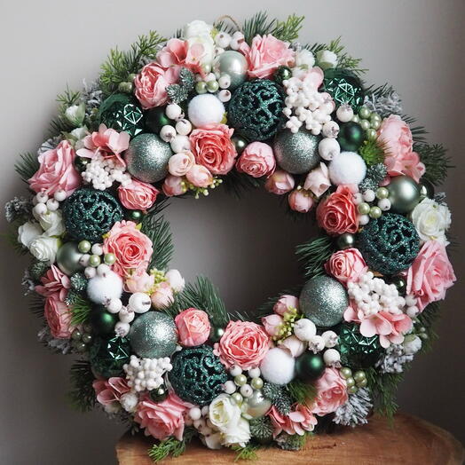 Новогодний рождественский венок