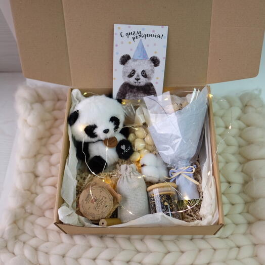 Подарочный набор  "Объятия панды"