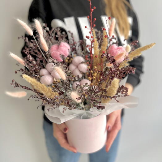 Композиция из сухоцветов 🌸☺️