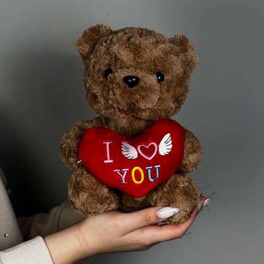 Медвежонок ILY (темный)