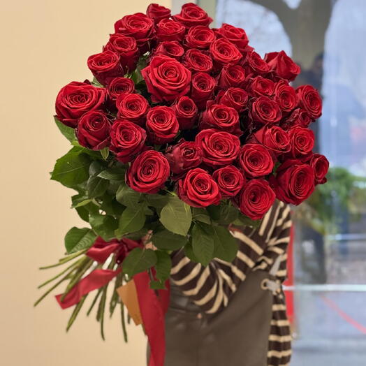45 шт Красных роз 🌹