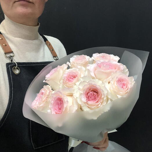 Букет из 9 роз Мандала