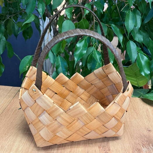 Сумка интерьерная плетенная малая