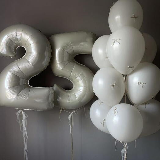 Воздушные шары на 25