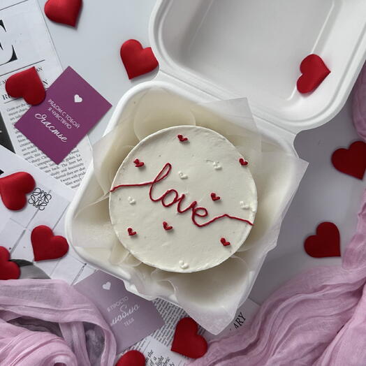 Бенто торт мини Love 400гр