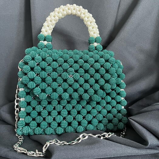 Сумочка-шамбала изумруд