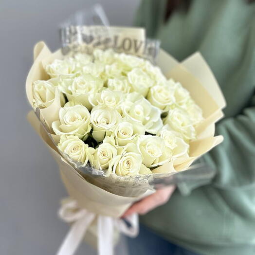-20%АКЦИЯ🌹Монобукет "Моя любовь"/роза кенийская /Цветы Уфа/Цветы в Уфе/Доставка цветов Уфа