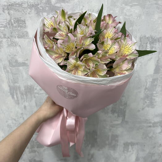 💗Букет 5 Розовый Альстромерий💗