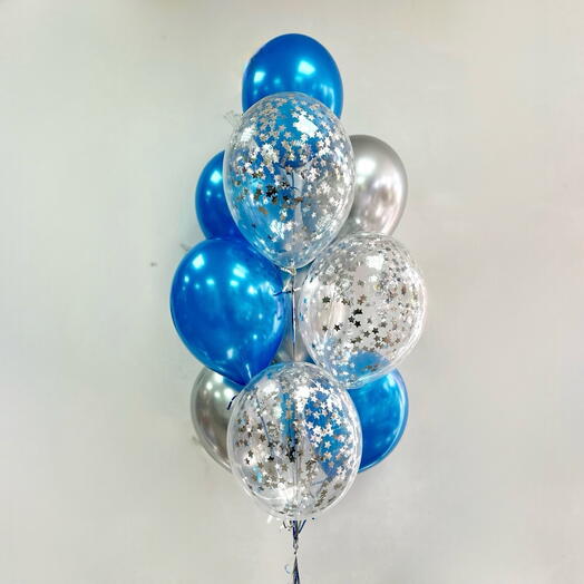 Фонтан из шаров для мужчины