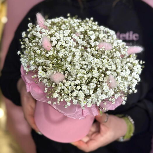 Пушистик из гипсофилы🌸