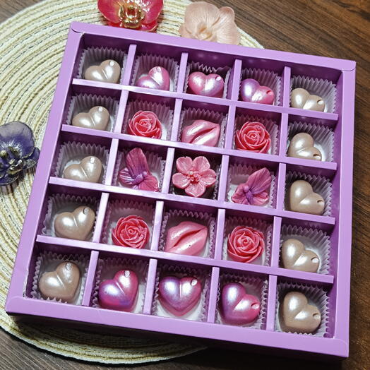 Конфеты ручной работы Райская услада, сердце