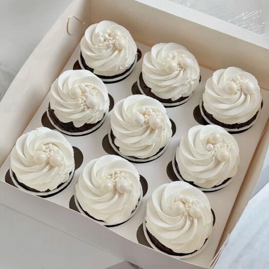 PP cupcakes without sugar and gluten (in a set of 9 pieces)