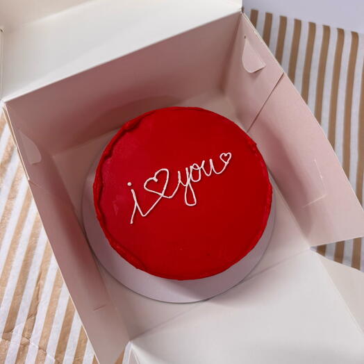 Бенто торт I love you