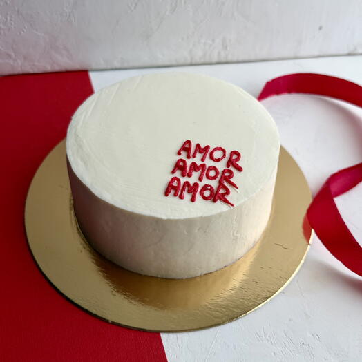 Бенто-Торт на 14 февраля, Amor