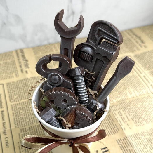 Шоколадный набор "Мастеру" в стаканчике