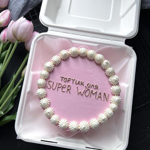 Бенто торт «super woman