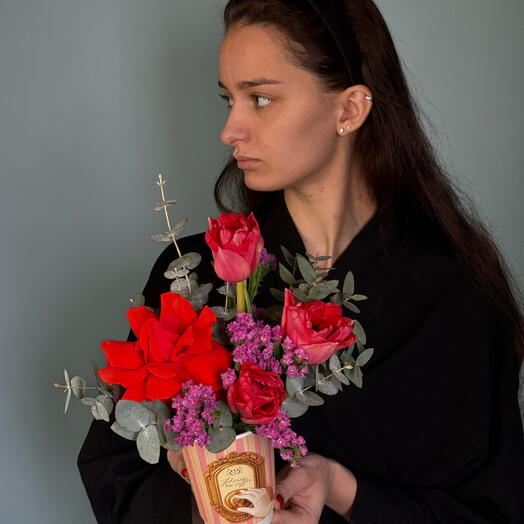 Композиция в стаканчике