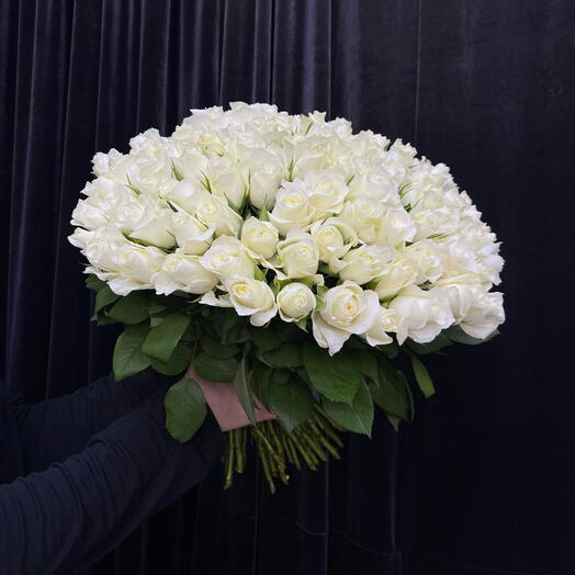 101 белая роза кения