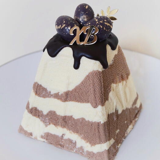 Творожно - шоколадная пасха