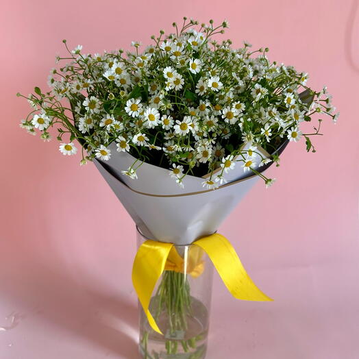 Средний букет ромашек