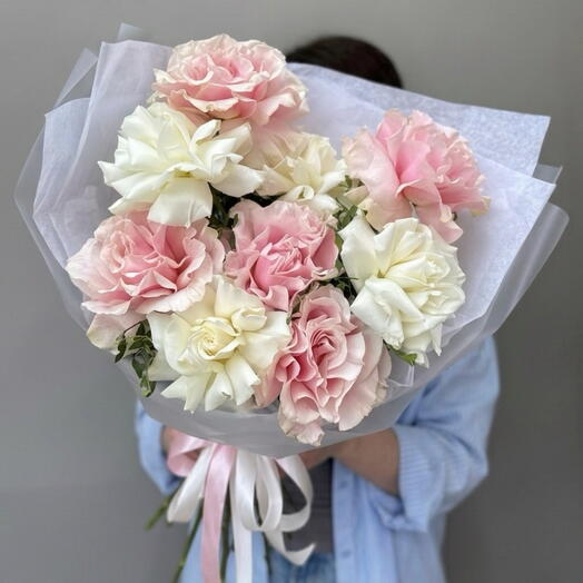 Букет из французских роз 🌸