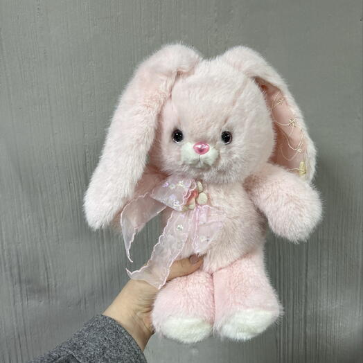 Игрушка Зайка розовенький м