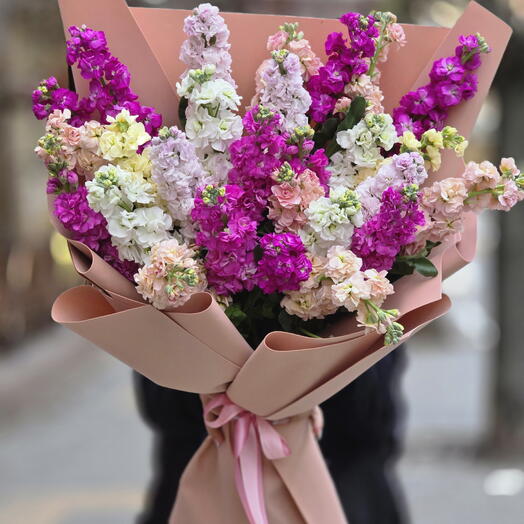 Букет из маттиолы 🥰