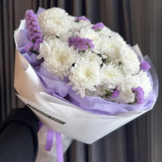 Хризантема со статицей💜