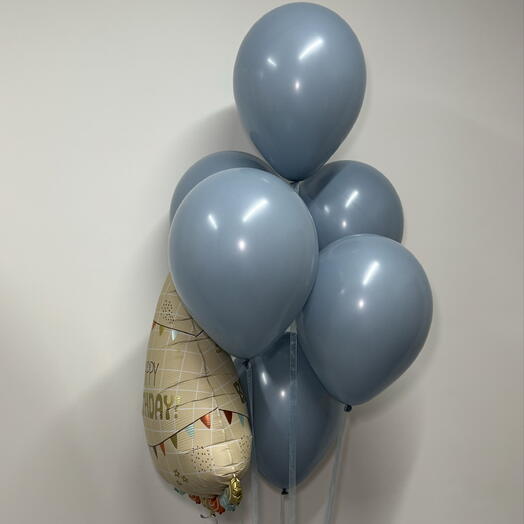 Набор шаров happy birthday