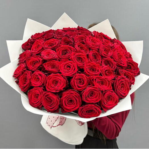🌹Букет из 55 красных роз