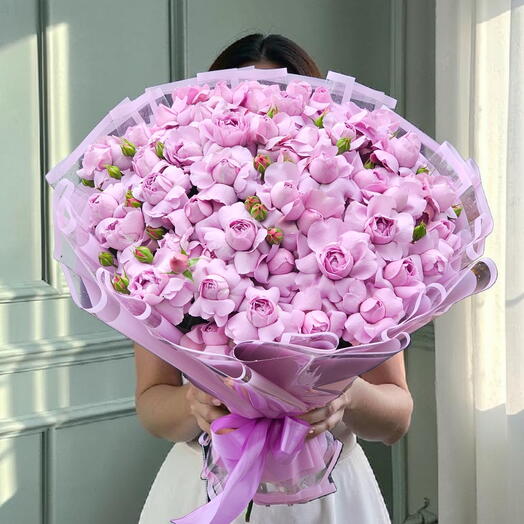 Sprey Roze Buket (Lavender Symphony)