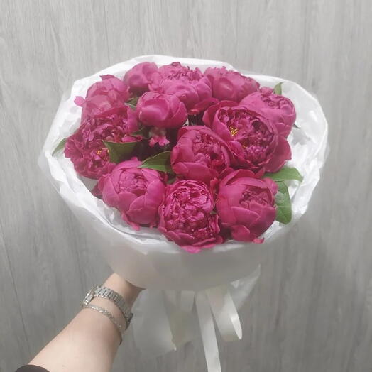 Пион малиновый 15