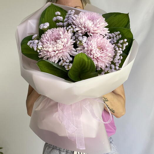 Букет-комплимент «Кругленький»🌸