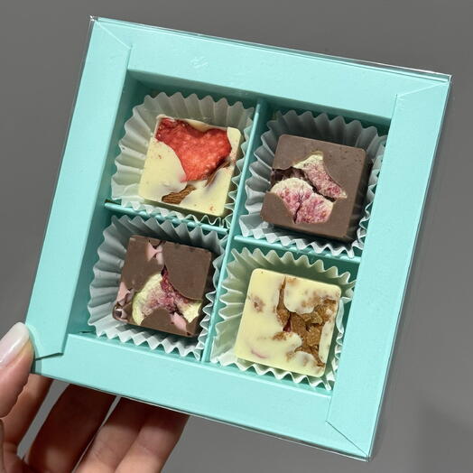 Конфеты ручной работы 4 шт🍫🍓