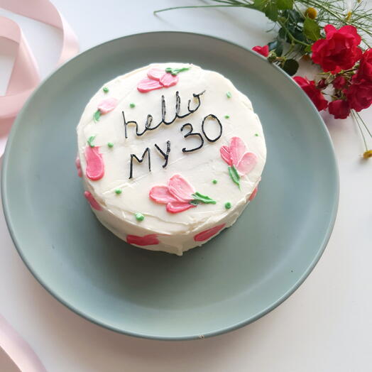 Бенто торт Hello my 30