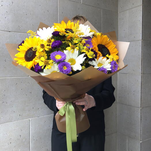 Букет из полевых цветов 💐🌸💐🌸💐