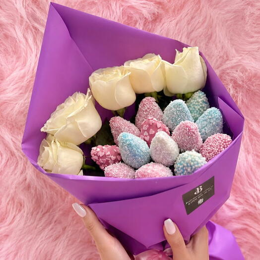 Клубника в шоколаде «Purple dream»