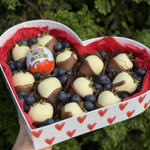 Клубника в шоколаде «kinder heart»