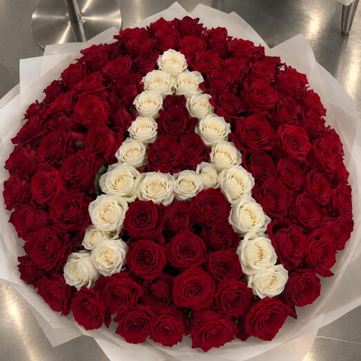 Rose Box with the Letter(101pcs)