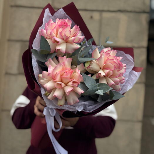 Стильный букет🍁🌸 «Улыбайтесь вам идёт»🍁🌸