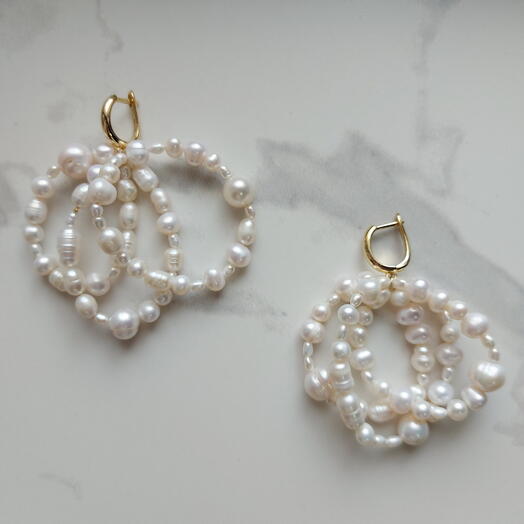 Серьги из жемчуга