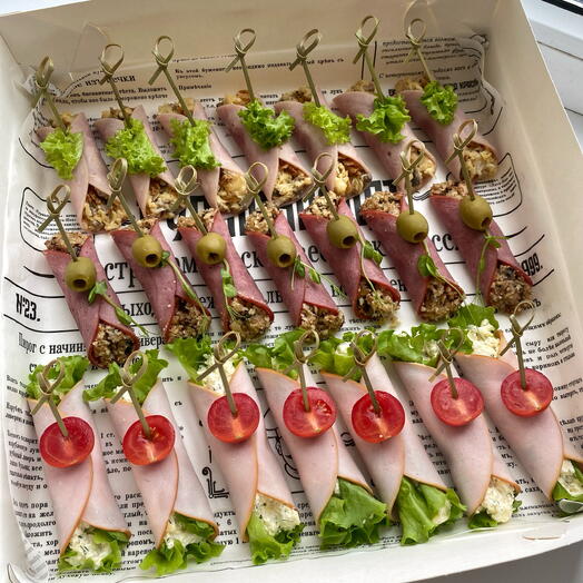 Закусочные рулетики