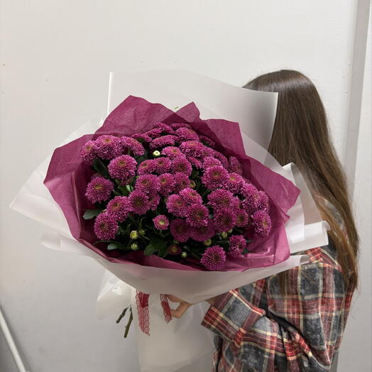 Хризантема фиолетовая 💜