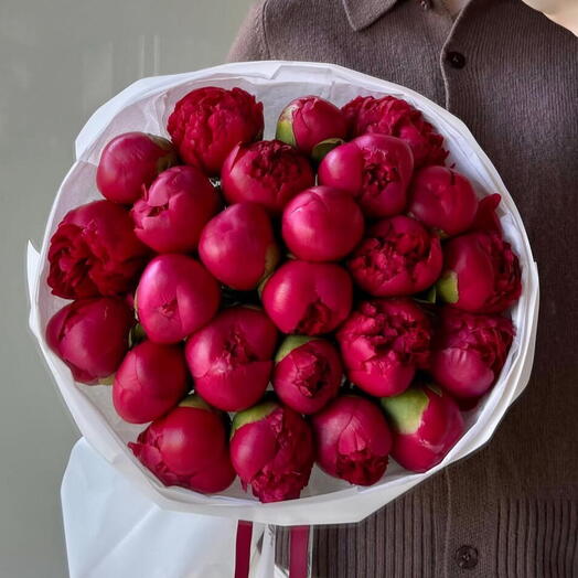 BURGUNDY LIMITED EDITION PEONY