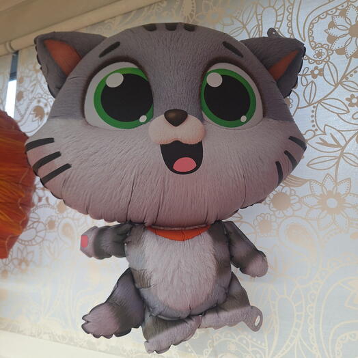 Шар фольгированный "Кот"
