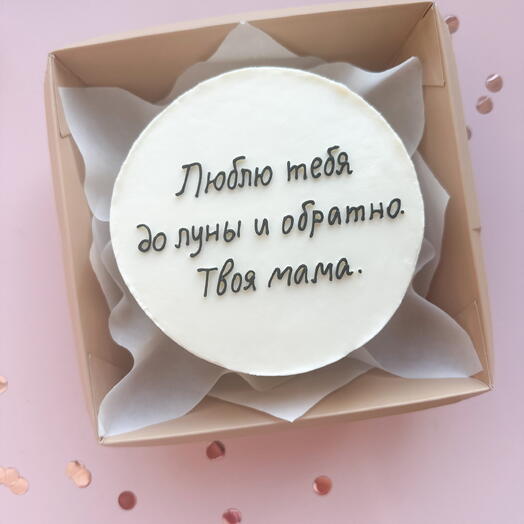Бенто торт дочке от мамы