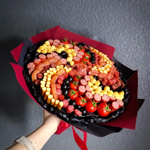 Мужской букет "Спираль вкуса"